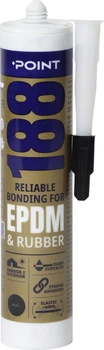 Клей для гуми та EPDM полімерний Point 188 EPDM & Rubber 290 мл Чорний (03-1-0-188)
