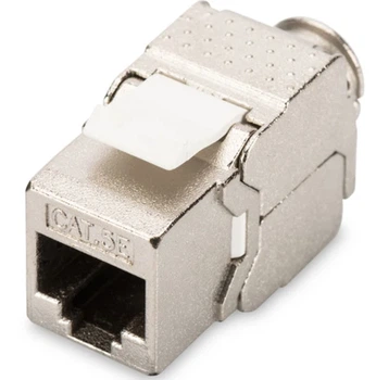 Модуль Keystone CAT 5e RJ45 STP подключение без инструментов черный