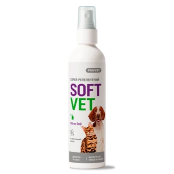 Спрей для животных ProVET SOFTVET репеллентный для кошек и собак 250 мл (4823082441532)