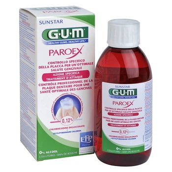 Ополіскувач GUM Paroex 0,12% CHX після хірургічних втручань