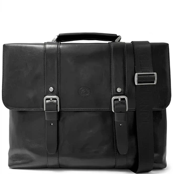 Мужской портфель из натуральной кожи Italico 9225G-38 Черный 38x29x7 см TONY PEROTTI 000348306