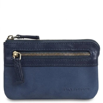 Ключница Tony Perotti из натуральной кожи Metropolis 359L navy (bg900fash16) Темно-синяя