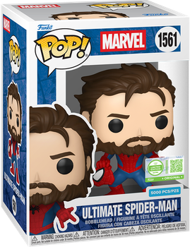 Фигурка Funko Pop! MARVEL: Ultimate Spider-Man — #1561 Ultimate Spider-Man (Peter Parker Unmasked), Алтимейт Человек-Паук (Питер Паркер без маски)