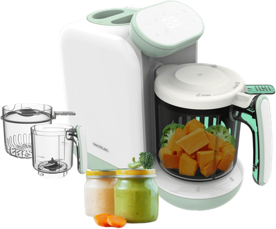 Robot kuchenny dla niemowląt Cecotec Nana BabyCare FoodProcessor biały