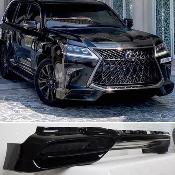 Обвіc тюнінг переднього бампера TRD Lexus LX 570 2016-2022 для Lexus LX 570 2015-2021 (1010)