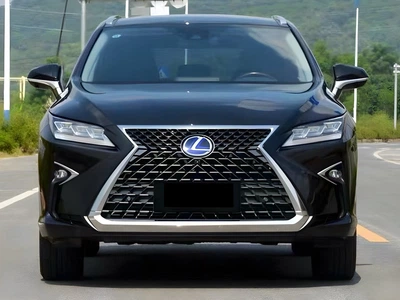 Решётка радиатора Lexus RX 2015-2019 в стиле рестайлинг 2020 цвет графит для Lexus RX 2015-2019 (7715)