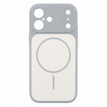 Чохол Premium для смартфона Silicone Creative Variation Case MAG COVER Apple iPhone 16 5,Lavender Grey (MagCOViP16-5)