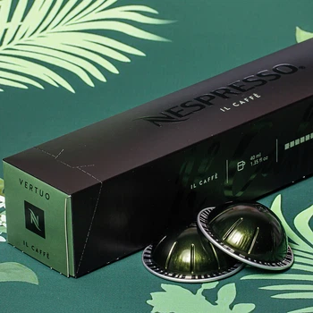 Кава в капсулах Nespresso Vertuo IL CAFFE (міцна класична еспресо), Швейцарія (10 шт.) 40 мл