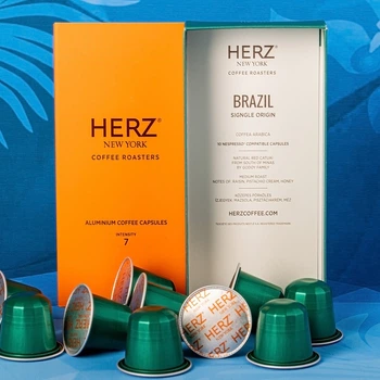 Капсули HERZ Brazil для Nespresso, 10 шт