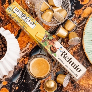 Nespresso® капсулы Belmio Colombia (кислинка красных ягод с легкими нотками карамели и орехов)