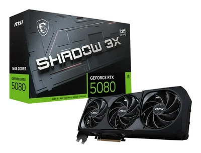 Видеокарта MSI GeForce RTX 5080 SHADOW 3X (RTX 5080 16G SHADOW 3X)