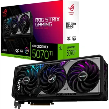 Видеокарта Asus ROG Strix GeForce RTX 5070 Ti OC (ROG-STRIX-RTX5070TI-O16G-GAMING)