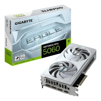 Видеокарта Gigabyte GeForce RTX 5060 EAGLE OC ICE (GV-N5060EAGLEOC ICE-8GD)