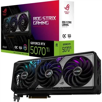 Видеокарта Asus ROG Strix GeForce RTX 5070 Ti (ROG-STRIX-RTX5070TI-16G-GAMING)