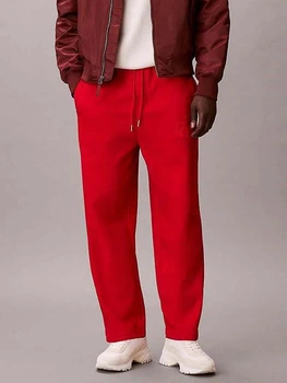 Спортивные штаны мужские утепленные Calvin Klein 868911369 L Красные (1160224348)