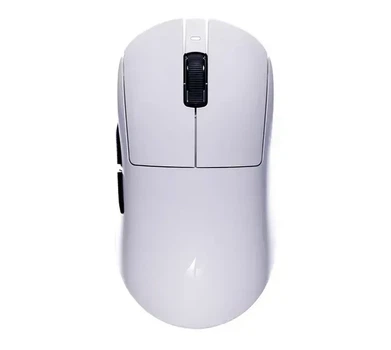 Игровая беспроводная мышь ATK Dragonfly A9 Air White, сенсор PAW3950, (2,4\Bluetooth\USB), 42000 DPI, 8000 Гц, 47 грамм вес