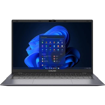 Ноутбук CHUWI GemiBook Xpro (GEMIBOOK), Intel N100 / 14.1" / RAM 8 ГБ LPDDR5 / SSD 256 ГБ / Intel UHD Graphics / Windows 11 Home / Сірий