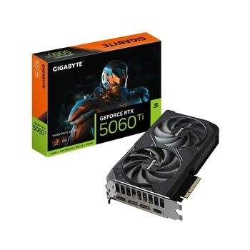 Видеокарта Gigabyte GeForce RTX 5060 Ti WINDFORCE OC (GV-N506TWF2OC-16GD)