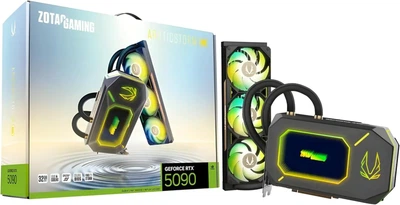 Видеокарта Zotac GeForce RTX 5090 GAMING ARCTICSTORM AIO (ZT-B50900K-30P)