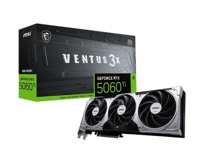 Видеокарта MSI GeForce RTX 5060 Ti VENTUS 3X OC (RTX 5060 Ti 8G VENTUS 3X OC)