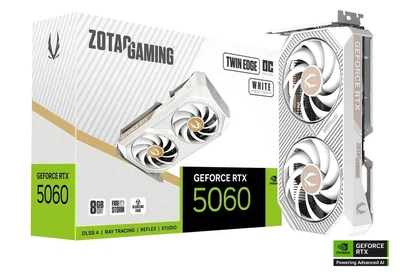 Видеокарта Zotac GeForce RTX 5060 GAMING Twin Edge OC White (ZT-B50600Q-10M)