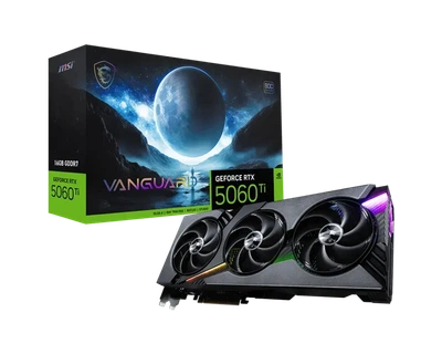 Видеокарта MSI GeForce RTX 5060 Ti VANGUARD SOC (RTX 5060 Ti 16G VANGUARD SOC)
