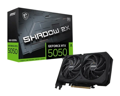 Відеокарта MSI GeForce RTX 5050 SHADOW 2X OC (RTX 5050 8G SHADOW 2X OC) OEM