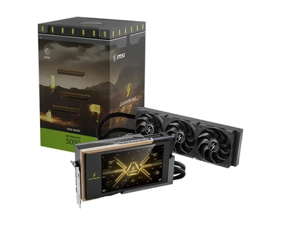 Видеокарта MSI Nvidia GeForce RTX 5090 LIGHTNING Z 32G (G5090-32LZ)