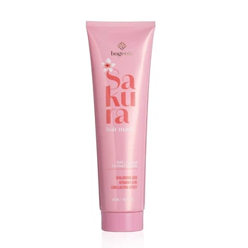 Маска для волосся Bogenia Sakura Hair Mask BG434 №003 з екстрактом сакури, 300 мл