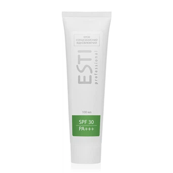 Крем сонцезахисний відновлюючий SPF 30; РА+++ 100 мл. Esti