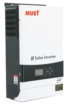 Гибридный инвертор Must PH19-6048EXP, 6 кВт, 48 В, ток заряда 1–60 А, MPPT 80 А, 80–450 Vdc (YT46602)