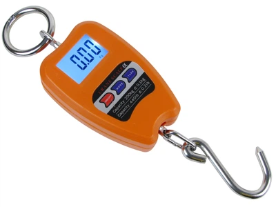 Электронные подвесные весы NO:8088 до 200 кг оранжевые