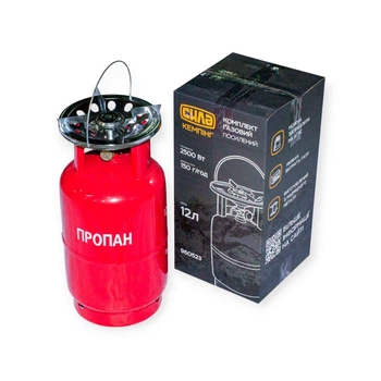 Балон газовый кемпинговый 12 л (комплект) Сила