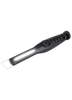 LED фонарь на батарейках 120лм 6500К 26,3 см черный Parkside