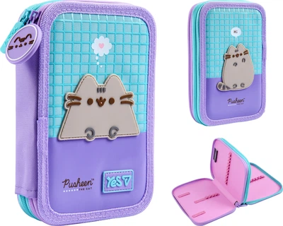 Пенал жесткий Yes двойной HP-01 Pusheen Summer (533712)