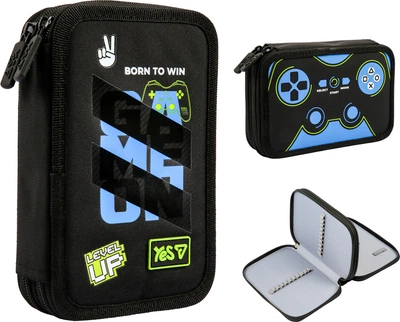 Пенал жесткий Yes двойной HP-01 Game Loading (533716)