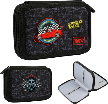 Пенал жесткий Yes двойной HP-01 Drift King (533719)