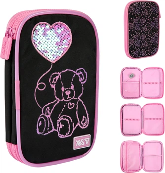 Пенал мягкий из LED Yes PH-35 Pink Bear (533777)