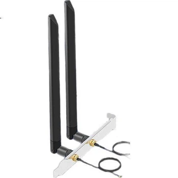 EB-LINK Intel BE200 Chip Desktop Wireless Network Card with External Antenna, M.2 Interface, WiFi 7 Tri-Band Network Card, Bluetooth 5.4, Internal Module for Computer Motherboard