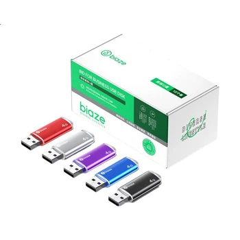 Флеш память USB Biaze UP015 10x4GB USB 2.0 10 шт