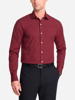 Сорочка бавовняна чоловіча Tommy Hilfiger 115600962 XL Червона (1160187385)