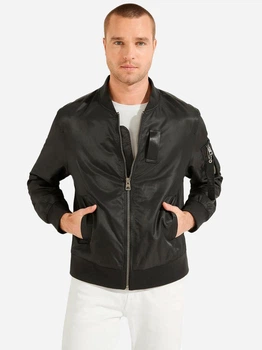 Бомбер мужской Guess 585564442 2XL Черный (1159949260)