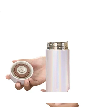 Термопляшка з титану 270 мл Smoky Purple