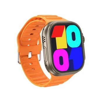 Смарт-годинник XO M10Ultra 9th Wireless Charging Smart Sports Talking Watch Поморанчевий