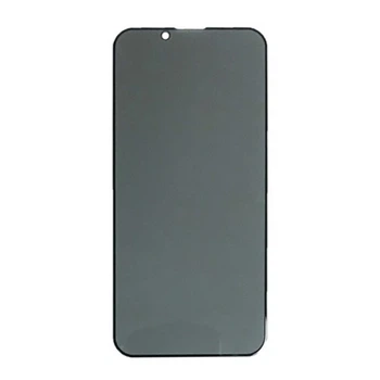 Захисне скло PRIVACY GLASS (Анти-шпигун) for iPhone 13 /13 Pro (6.1'') чорне тех. пак.