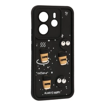 Чохол Happy для Xiaomi Redmi Note 14 4G EU Black
