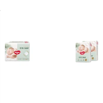 Подгузники Huggies Little Forest, размер L (6-11 кг), 22 шт, дышащие