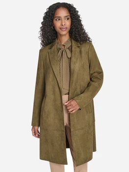 Пальто осеннее женское Tommy Hilfiger 76482073 L Зеленое (1160223446)