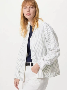 Куртка демисезонная женская Uniqlo 618855904 M Белая (1159977359)