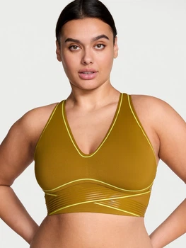Спортивний топ для фітнесу жіночий Victoria's Secret 64070253 XL Зелений (1160042662)